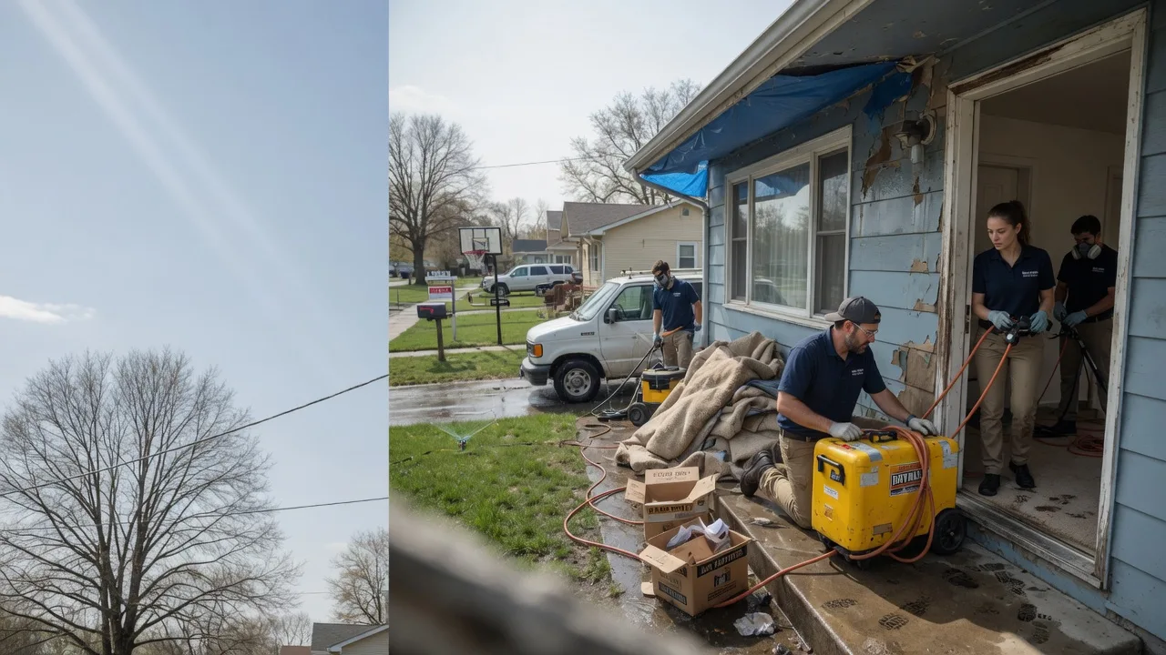 Basement Flood Cleanup in Pleasant Hill, MO near me